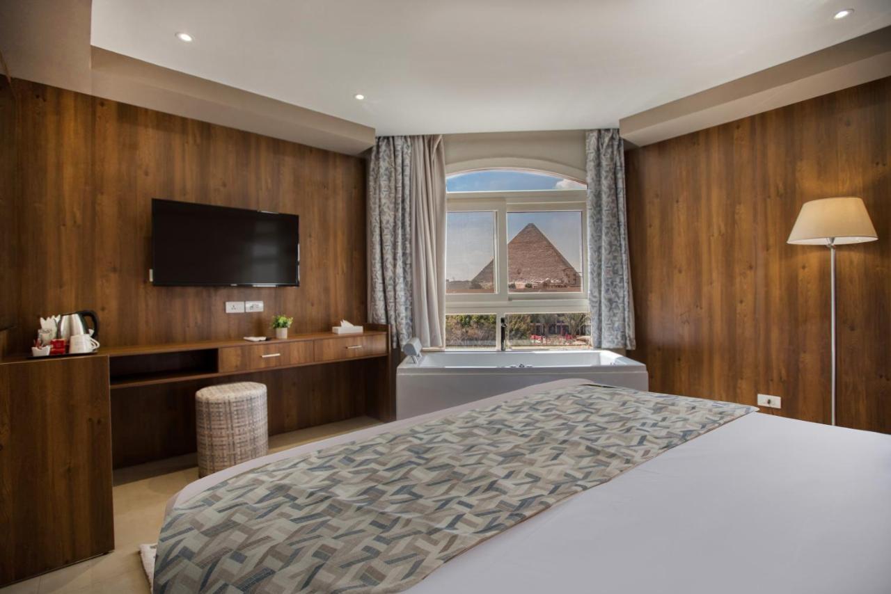 Nozol Pyramids Hotel And Spa Kafret el-Gabal المظهر الخارجي الصورة